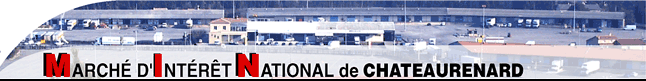 MIN DE CHATEAURENARD - REGIE AUTONOME MUNICIPALE